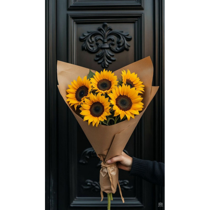 Подсолнухи в Аксу